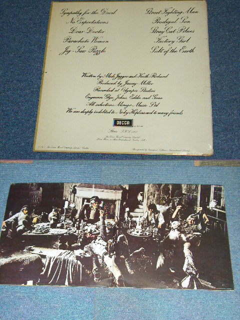 画像:  THE ROLLING STONES - BEGGARS BANQUET ( MATRIX # 1K/1K  : Ex+/Ex+ ) / 1968 UK ORIGINAL STEREO LP 