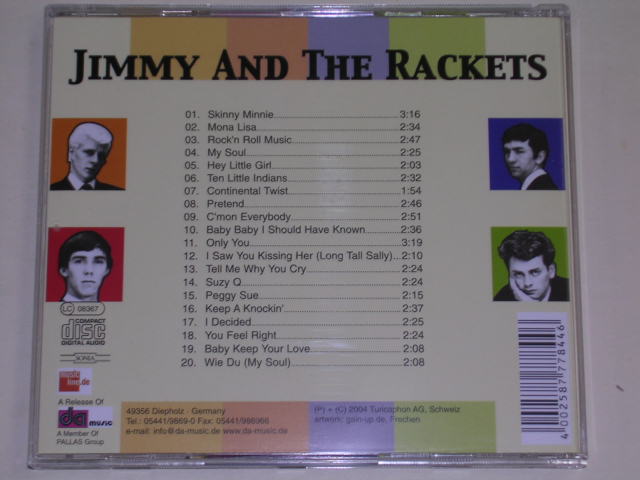 画像: JIMMY AND THE RACKETS  - JIMMY AND THE RACKETS   / 2004 GERMAN NEW  CD