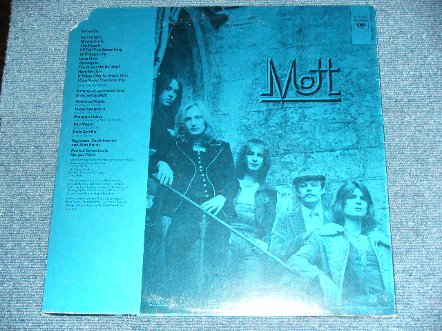 画像: MOTT  - DRIVE ON  /  1975 US ORIGINAL White Label PROMO Used LP 