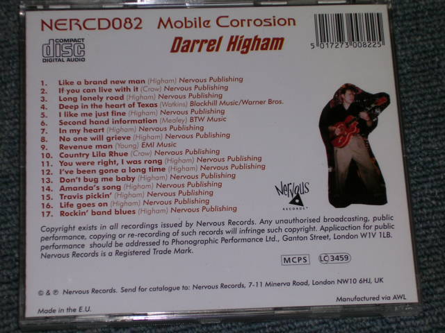 画像: DARREL HIGHAM - MOBILE CORROSION / 1995 UK BRAND NEW CD  