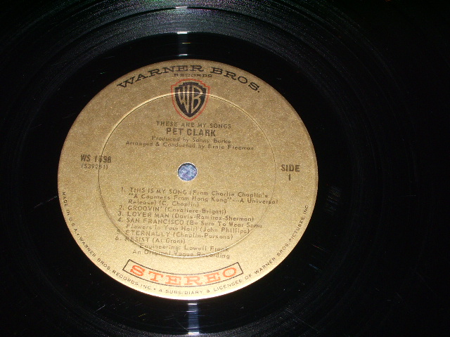 画像: PETULA CLARK - THESE ARE MY SONGS ( MINT-/MINT- Looks:Ex+++ ) / 1967 US AMERICA ORIGINAL "GOLD Label" Stereo LP