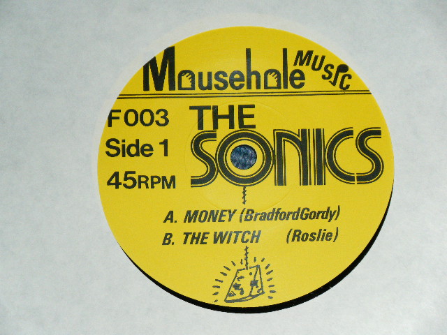 画像: THE SONICS - HERE ARE (EP ) / 1987 UK? REISSUE? Used  7"EP With PICTURE SLEEVE  