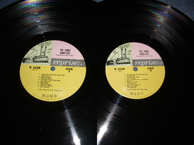 画像: THE KINKS - KINKS-SIZE / 1965 US ORIGINAL MONO LP 