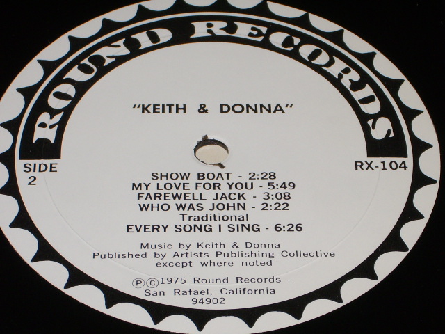 画像: KEITH & DONNA( JERRY GARCIA of GRATFUL DEAD )   / US ORIGINAL LP 