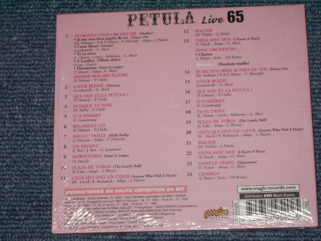 画像: PETULA CLARK - LIVE 65 / 2000 FRENCH SEALED CD