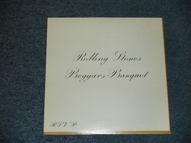 画像1:  THE ROLLING STONES - BEGGARS BANQUET ( MATRIX # XZAL-8476-A W/XZAL-8477-B  W : Ex+++/MINT- : NON CREDIT ON LABEL BOTTOM  )/ 1970? US AMERICA REISSUE  2nd Press Non-Credit Back Cover  LP 