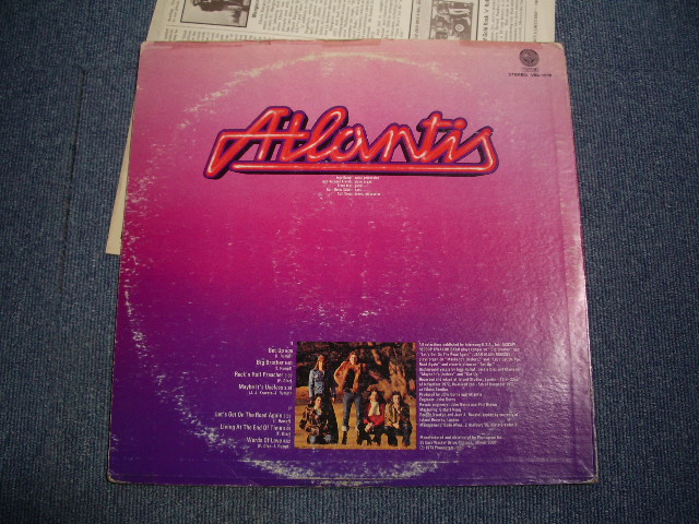 画像: ATLANTIS - ATLANTIS / 1973 US ORIGINAL LP 