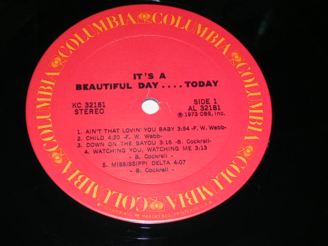 画像: IT'S A BEAUTIFUL DAY - IT'S A BEAUTIFUL DAY ...TODAY   / 1973 US ORIGINAL LP 