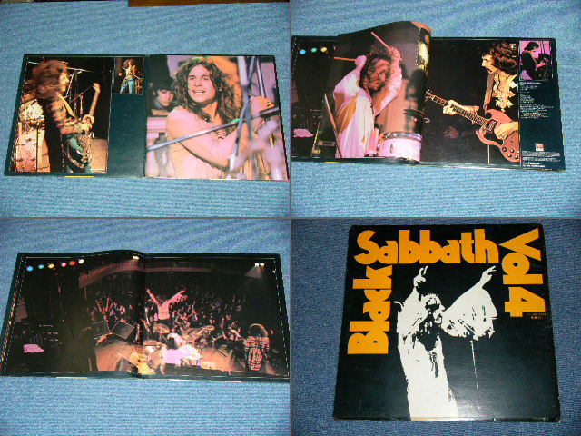 画像: BLACK SABBATH - VOL.4  ( With 4PAGES BOOKLET  ) (Ex++/Ex+++ Looks:MINT Tape Seam-) /  1972  UK ENGLAND ORIGINAL "SWIRL Label" Used LP 