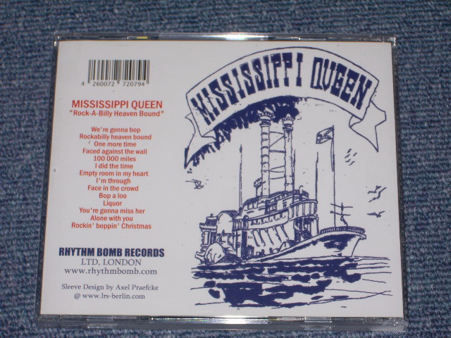 画像: MISSISSIPPI QUEEN - ROCK-A-BILLY HEAVEN BOUND / GERMAN BRAND NEW CD 