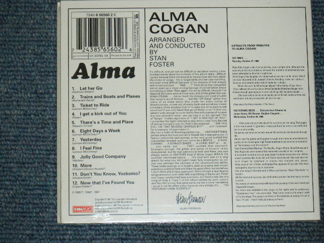 画像: ALMA COGAN - ALMA /  1997 UK  Brand New Sealed 2CD's SET 