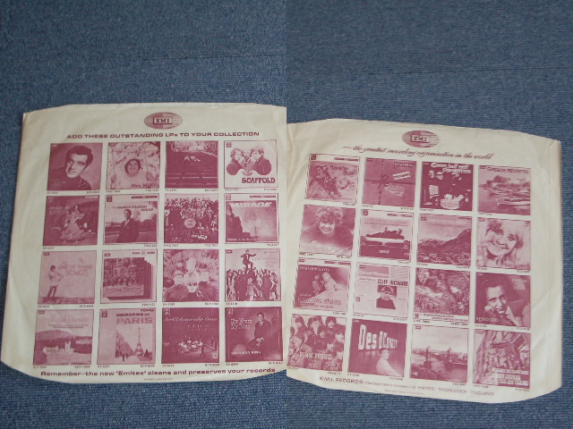 画像: DEEP PURPLE - SHADES OF DEEP PURPLE / 1968 UK ORIGINAL 1st PRESS YELLOW PARLOPHONE LABEL + PURPLE COLOR on BACK COVER  LP 