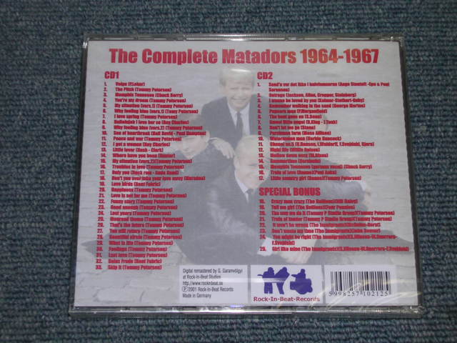 画像: THE MATADORS - THE COMPLETERECORDINGS 1964-1967 / 2001 GERMAN BRAND NEW Sealed 2 CD