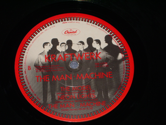 画像: KRAFTWERK - THE MAN MACHINE With AUTOGRAPHEDC(SIGN)  / 1970s US ORIGINAL LP
