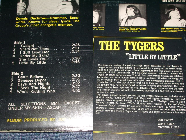 画像: TONY'S TYGERS - LITTLE BY LITTLE / 1968  US ORIGINAL LP 