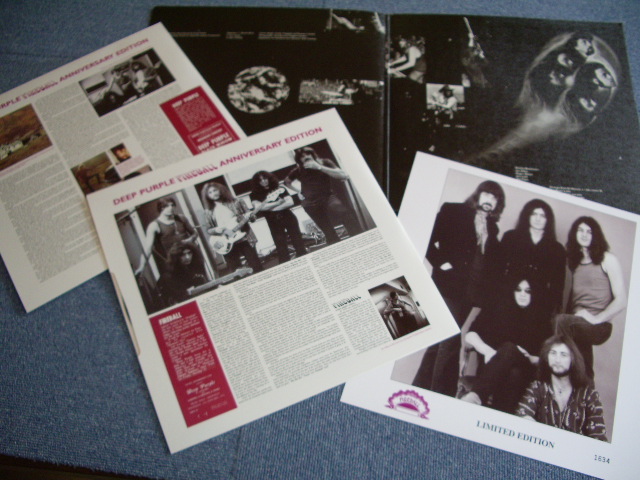 画像: DEEP PURPLE - FIREBALL (2LPs GATEFOLD COVER WITH INNER & "LIMITED" PRINTED ON FRONT ) / 1997 UK LIMITED NEW LP