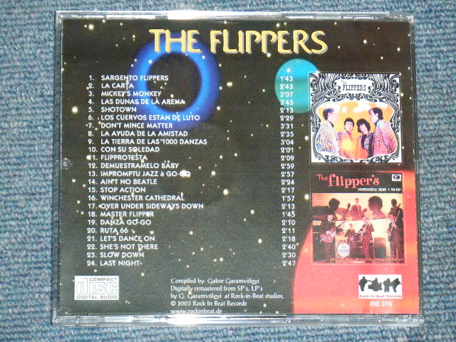 画像: THE FLIPPERS - PSYCHEDELICYAS + DISCOTHEQUE ( 2in1)  / GERMAN Brand New CD-R 