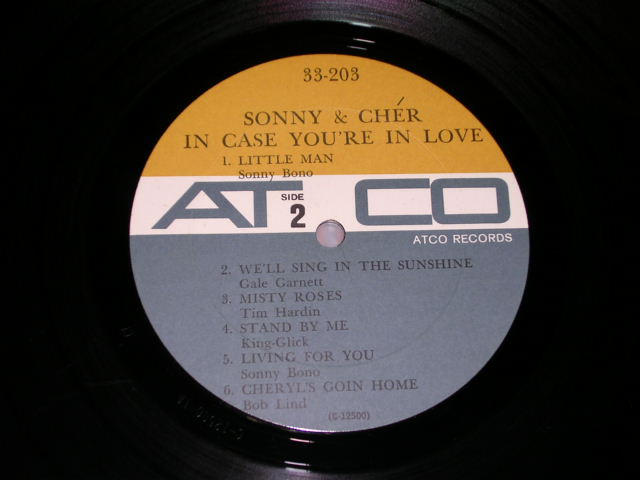 画像: SONNY & CHER - IN CASE YOU'RE IN LOVE  / 1967 US ORIGINAL MONO LP 