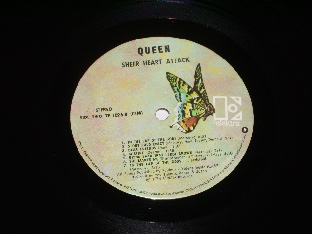 画像: QUEEN - SHEER HEART ATTACK With POSTER / US 1974 ORIGINAL LP
