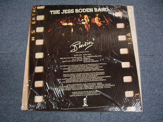 画像: JESS RODEN BAND - BLOWNIN'  /  1976 US ORIGINAL SEALED LP