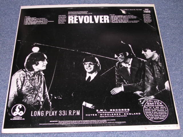画像: BEATLES - REVOLVER   / 1966 HOLLAND ORIGINAL 2nd Press MONO LP beautiful Record 