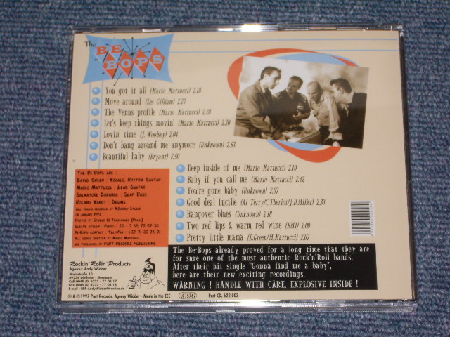 画像: THE BE-BOPS - LET'S KEEP THINGS MOVIN' / 1997 GERMAN Brand New CD  