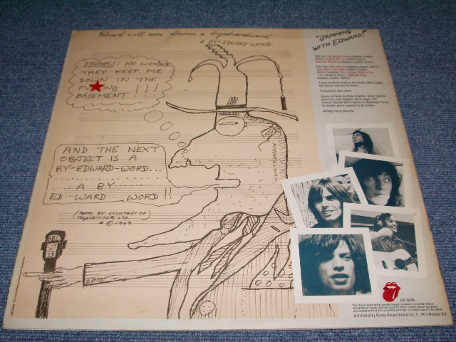 画像: ROLLING STONES+V.A. (Nicky Hopkins, Ry Cooder, Mick Jagger, Bill Wyman, Charlie Watts ‎) - JAMMING WITH EDWARD! / 1972 UK ORIGINAL LP