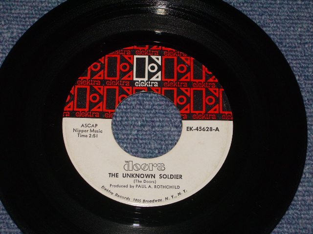画像: THE DOORS - THE UNKNOWN SOLDIER / 1968 US ORIGINAL 7"Single  With PICTURE SLEEVE
