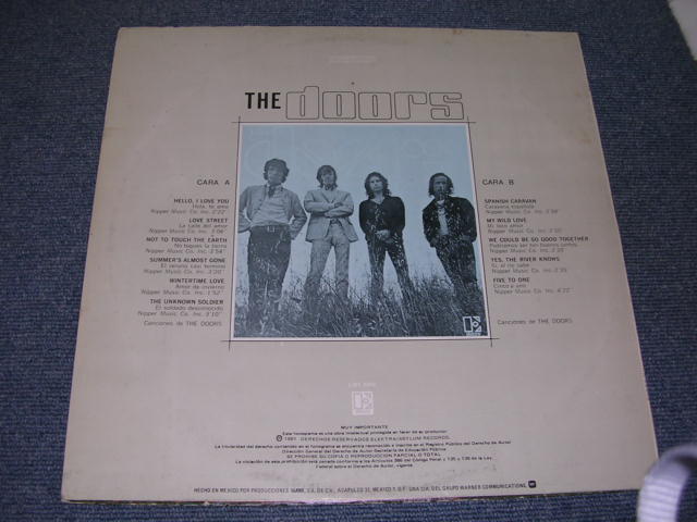 画像: THE DOORS - THE DOORS ( WAITING FOR THE SUN ) / 1981 NEXICO LP 