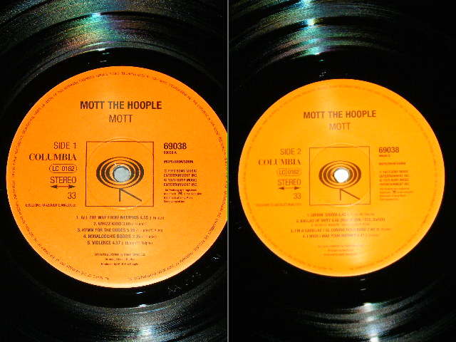 画像: MOTT THE HOOPLE  - MOTT / 1998 UK Limited no.439 of 1,000 Press REISSUE Die-Cut Gatefold Coverl  Used LP