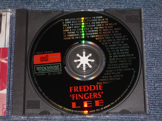 画像: FREDDIE FINGER LEE - I AM A NUT! / 1991 HOLLAND Brand New CD  