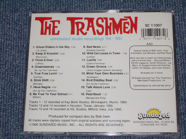 画像: TRASHMEN - THE GREAT LOST ALBUM /1990 US AMERICA "BRANDE NEW SEALED" CD