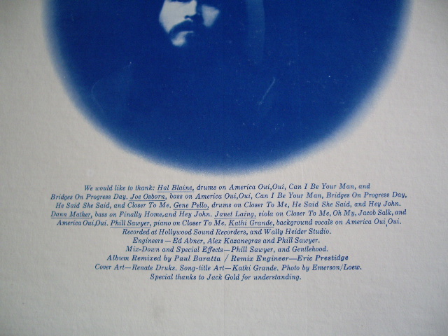 画像: GENTLEHOOD - GENTLEHOOD / 1973 US ORIGINAL LP 