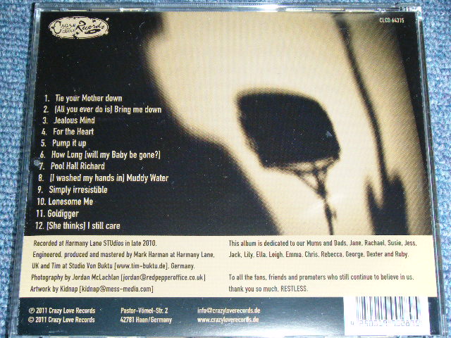 画像: RESTLESS - GOT IT COVERED / 2011 GERMANY Brand New CD 