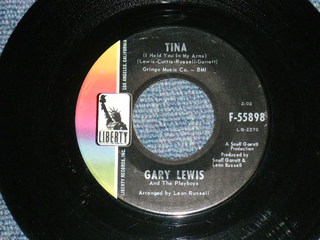 画像: GARY LEWIS & THE PLAYBOYS - MY HEART'S SYMPHONY /1966  US ORIGINAL 7"SINGLE + PICTURE SLEEVE 