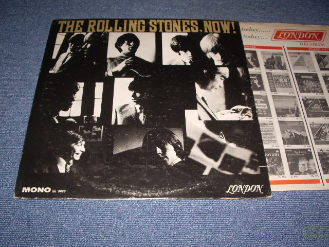 画像1: ROLLING STONES - THE ROLLING STONES,NOW   / 1965 US ORIGINAL MAROON LABEL LP MINT- Condition 