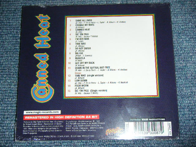 画像: CANNED HEAT -  HALLELUJAH ( ORIGINAL ALBUM + BONUS )/  2001 FRANCE  Brand New SEALED CD 