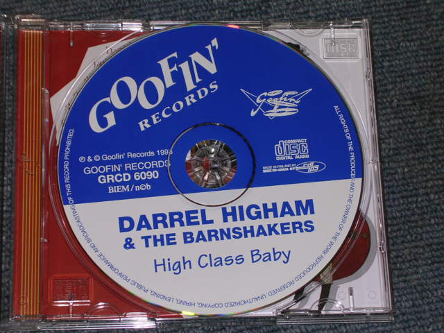 画像: DARREL HIGHAM - HIGH CLASS BABY / 1998 FINLAND BRAND NEW CD  