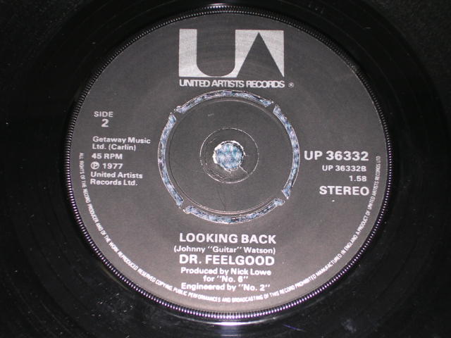 画像: DR.FEELGOOD - BABY JANE /  1977 UK ORIGINAL 7"SINGLE  With PICTURE SLEEVE