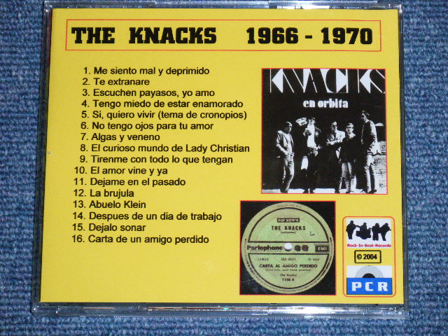 画像: THE KNACKS - 1966-1970 /  GERMAN Brand New CD-R  Special Order Only Our Store