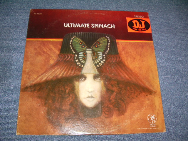 画像1: ULTIMATE SPINACH - ULTIMATE SPINACH (Ex+/MINT-) / 1968 US AMERICA ORIGINAL "YELLOW LABEL PROMO" Used LP 