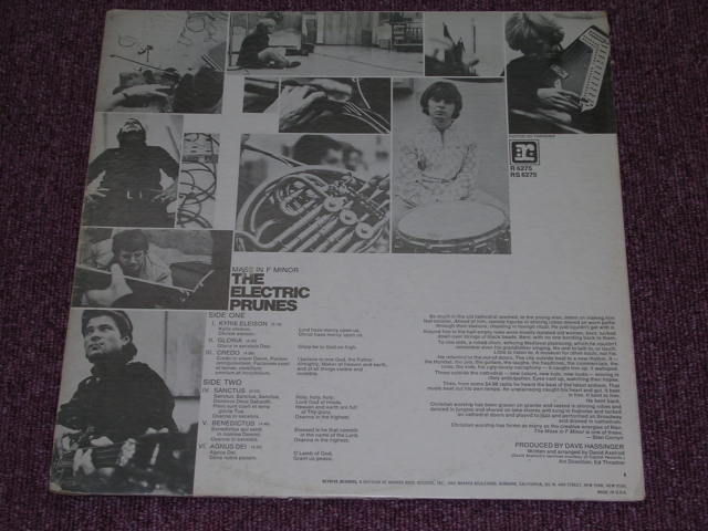 画像: THE ELECTRIC PRUNES - MASS IN F MINOR　( Ex/Ex ) / 1967 US ORIGINAL STEREO LP 