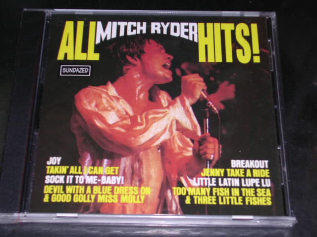 画像1: MITCH RYDER - ALL HITS  / 1994 US SEALED CD 