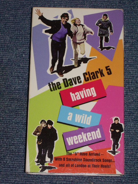 画像1: DAVE CLARK 5 FIVE - HAVING A WILD WEEKEND / 1993 US 'NTSC' SYSTEM VIDEO 