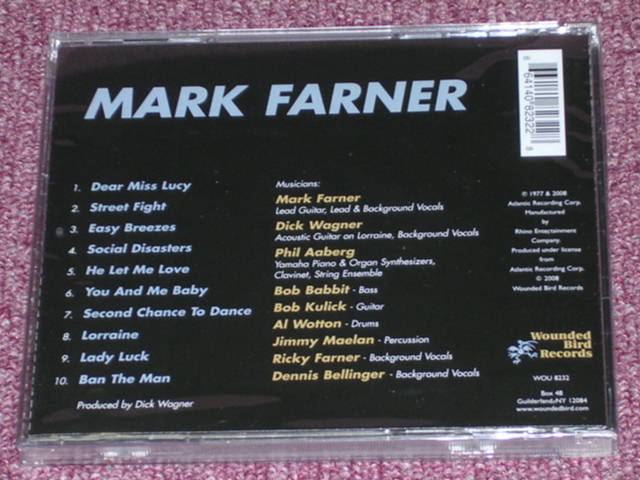 画像: MARK FARNER ( GRAND FUNK RAILROAD )  -  MARK FARNER / US SEALED NEW CD