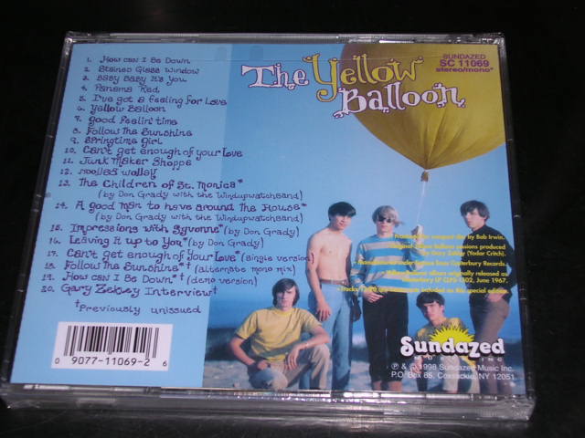 画像: THE YELLOW BALLOON - THE YELLOW BALLOON / 1998 US SEALED CD 