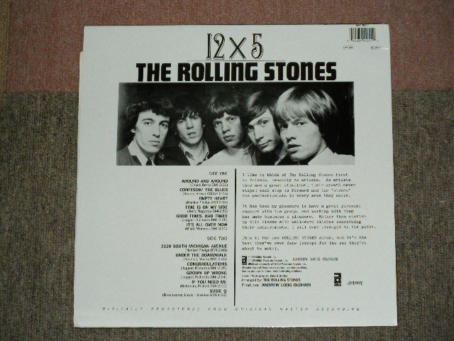 画像: THE ROLLING STONES -  12x5/ 1986 UK Limited REISSUE Brand New  LP