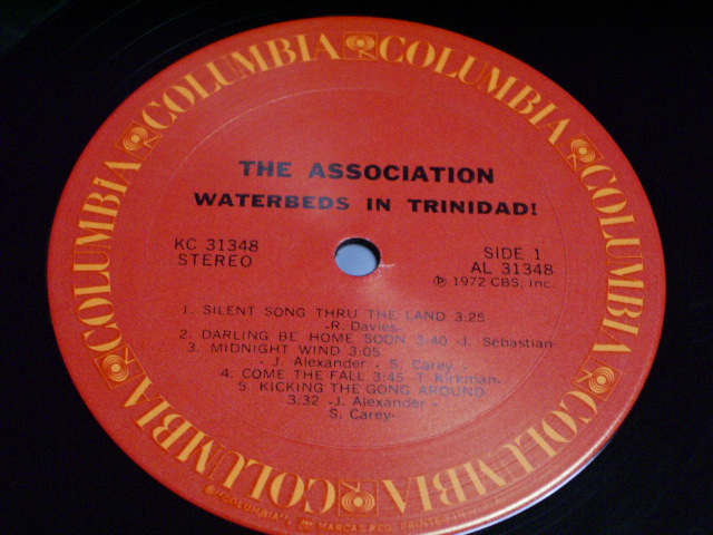 画像: ASSOCIATION - WATERBEDS IN TRINIDAD!  / 1972 US ORIGINAL LP