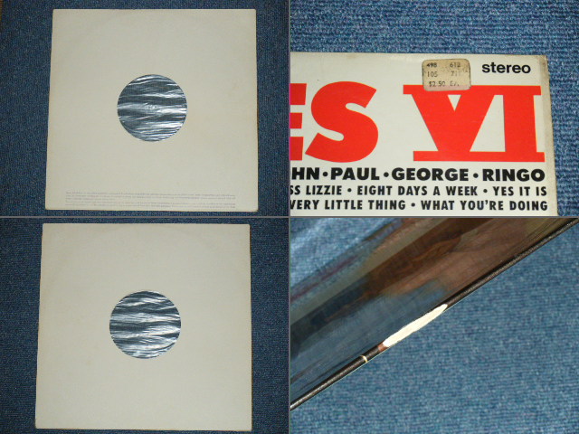 画像: THE BEATLES - BEATLES VI ( Ex++/Ex++ ) / 1966 UK EXPORT  Yellow Parlophone STEREO LP