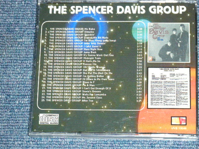 画像: THE SPENCER DAVIS GROUP - THEIR FIRST LP + BONUS TRACKS  / GERMAN Brand New CD-R 